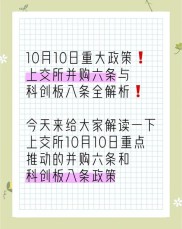 上交所等联合发布科创板转融通细则，自发布日起施行