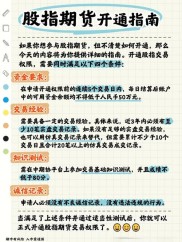 本周五将开闸股指期货交易，已开户投资者谨慎多于激情