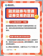 融资融券股票与普通股票在交易机制、风险特征等方面的区别