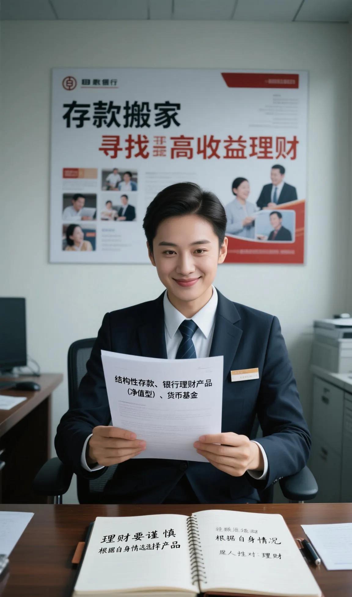 结构性存款与理财产品_银行存款利率低迷 理财产品年化收益率4% 结构性存款抢购